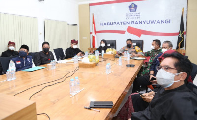 Banyuwangi Kejar Target  Per Hari 21 Ribu Vaksinasi