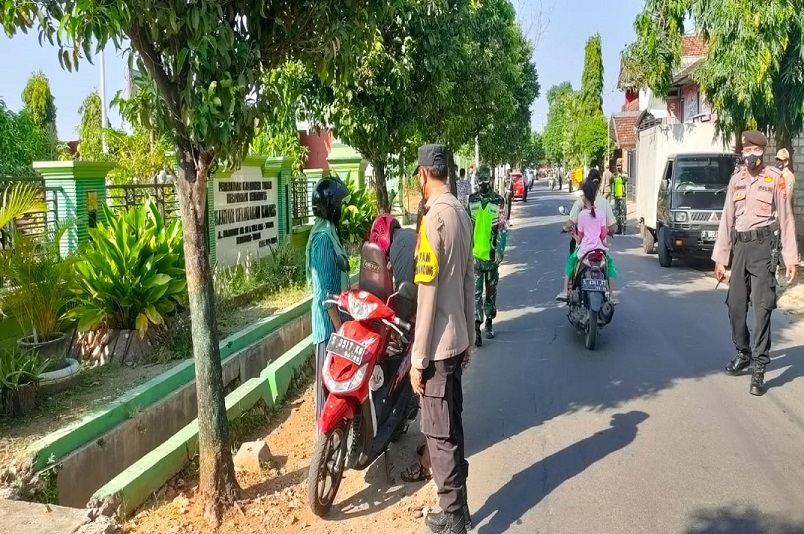 Operasi Yustisi Polres Tuban Jaring 30 Pelanggar Prokes