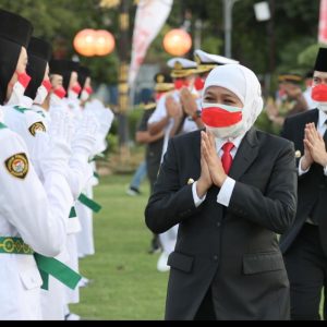 Pengukuhan Paskibraka Jatim 2021 Pengukuhan Paskibraka Jatim 2021