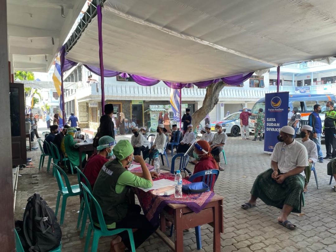 Nasdem Siapkan 25.000 Dosis Vaksin Untuk 10 Kabupaten Di Jatim