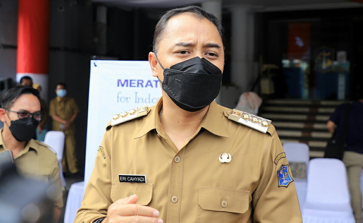 Mayoritas Kelurahan di Surabaya Status Level 1
