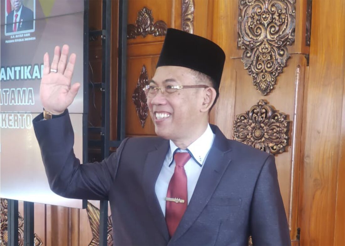 Gaguk Tri Prasetyo Resmi Jabat Sekda Kota Mojokerto