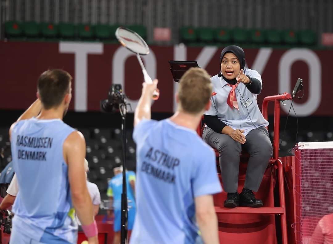 Guru SDN Sawunggaling Ini Jadi Wasit di Olimpiade Tokyo 2020, Bikin Bangga Surabaya