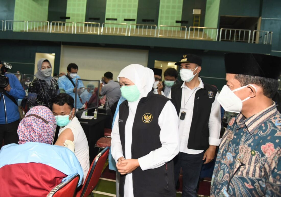 Giliran UINSA Surabaya Terima Vaksinasi