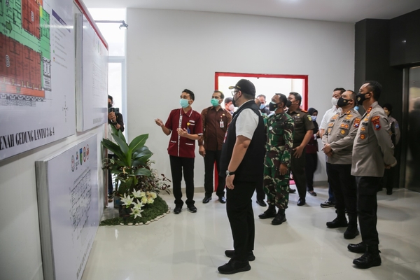 Pemkab Kediri Launching Pengembangan Layanan Isolasi dan Persalinan Ibu Hamil