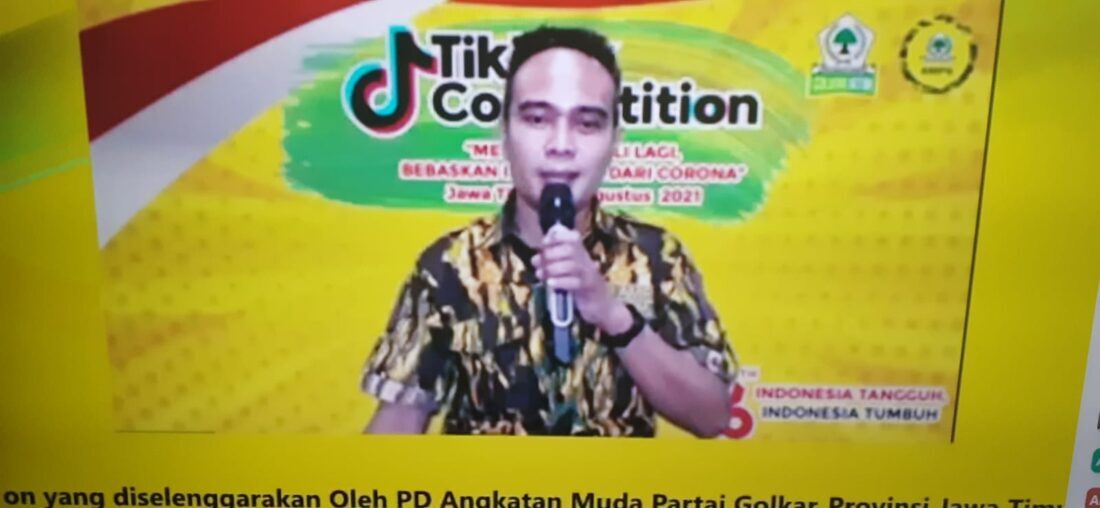 Gelar Lomba TikTok,  AMPG Jatim Ajak Pemuda Tetap Kreatif Perangi Covid-19