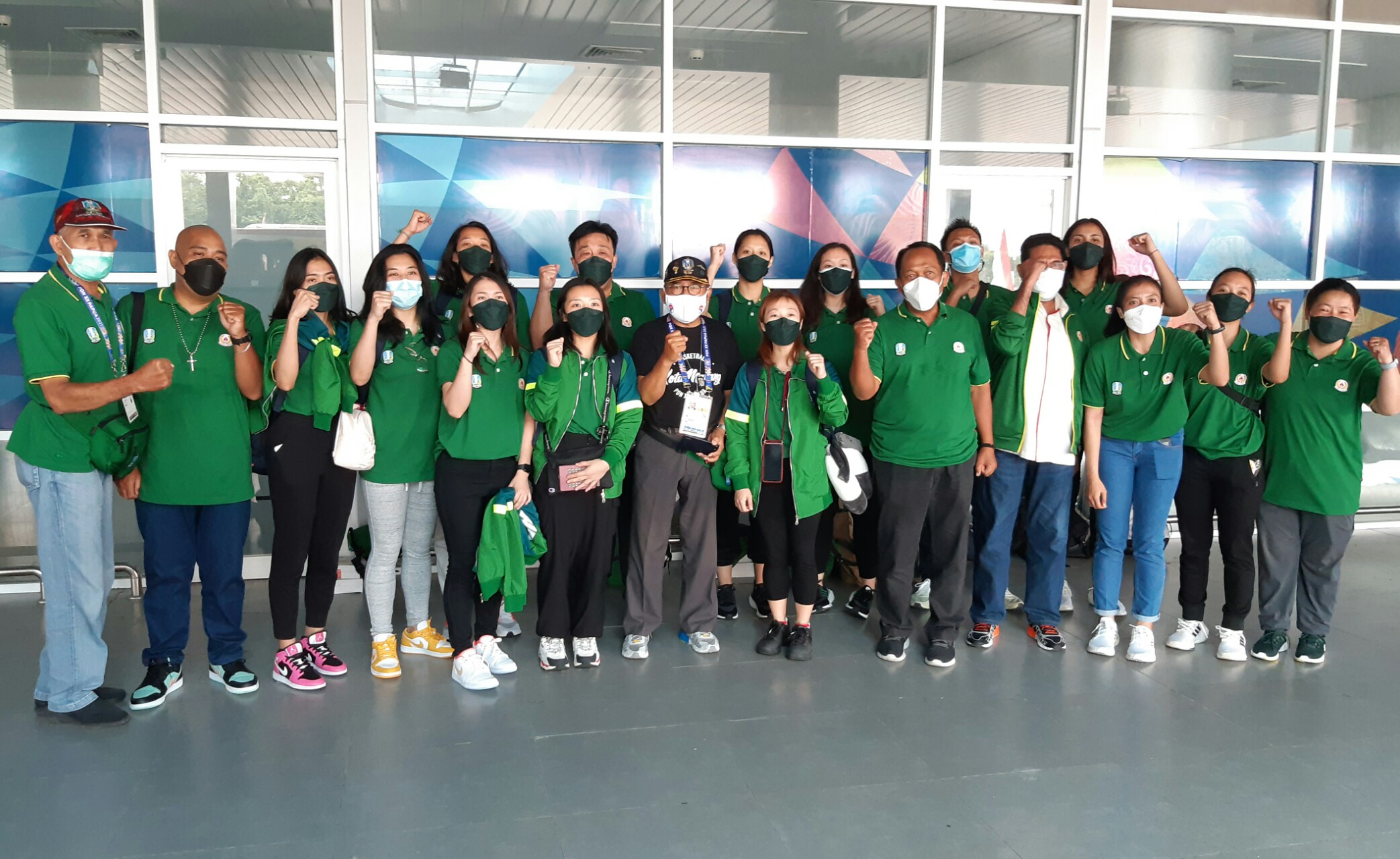 Tim Basket Jatim Mendarat di Mimika, Sama-sama Usung Target Medali Emas