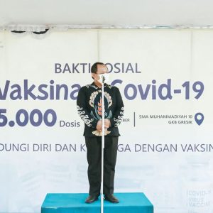 KAUJE Tebar 5000 Dosis Vaksin Untuk Masyarakat Gresik