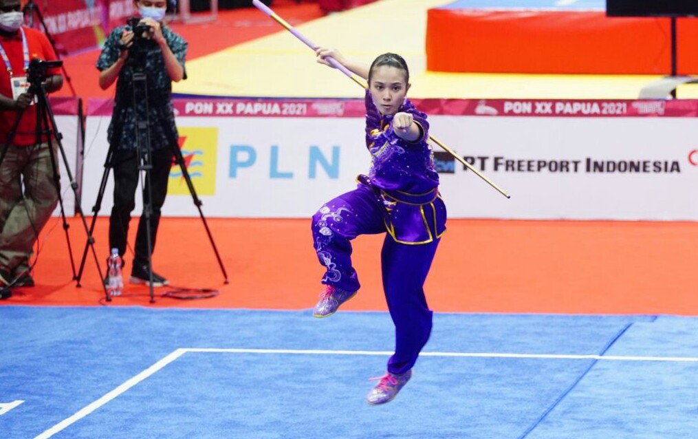 Tambah 2 Emas, Wushu Dongkrak Perolehan Medali Jatim