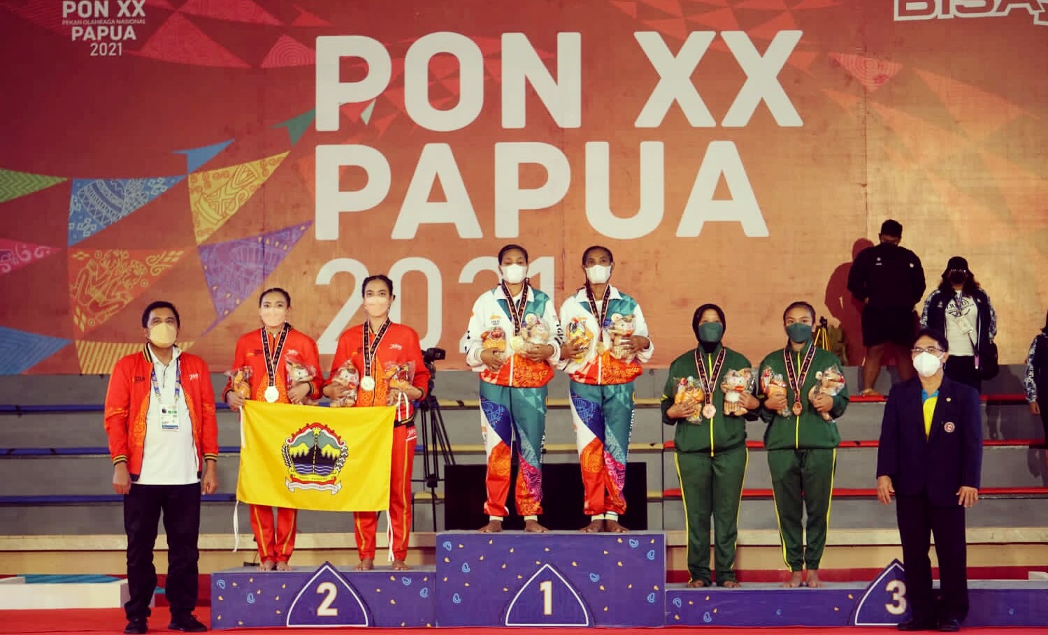 Perolehan Medali Sementara PON XX Papua, Jatim Urutan Tiga