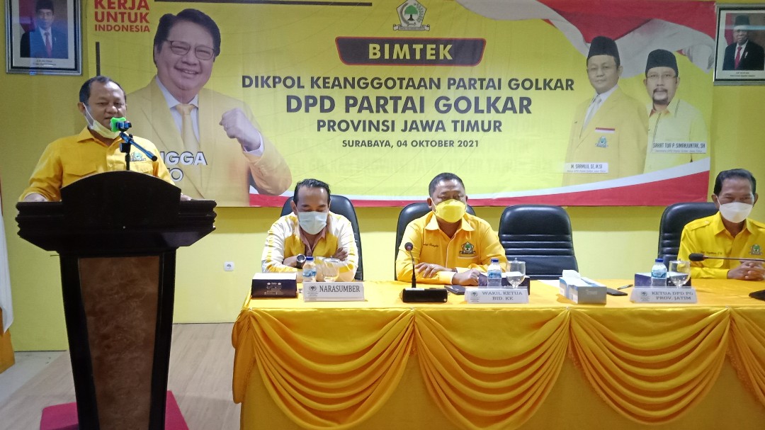 M. Sarmuji, Perbanyak KTA Agar Golkar Menang Pemilu 2024