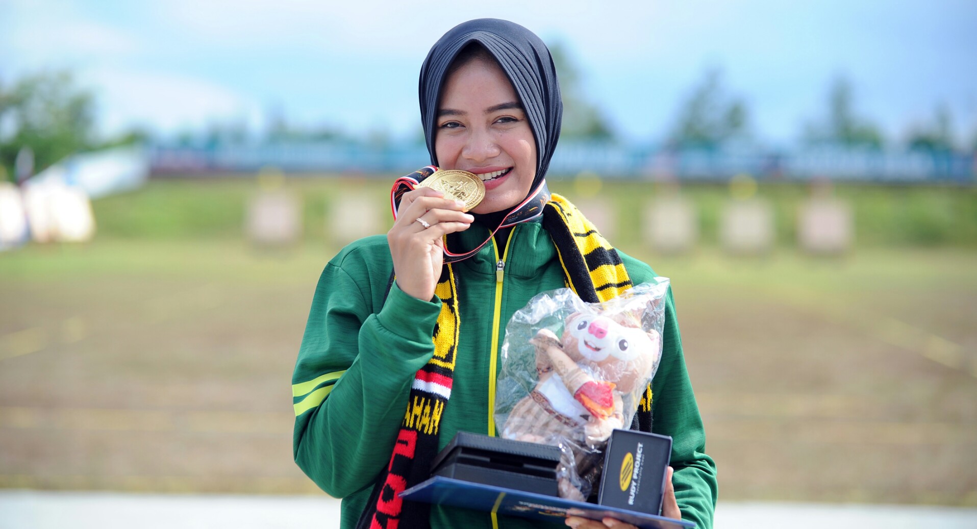 Pemanah Cantik Diananda Rebut Emas Pertama untuk Jatim