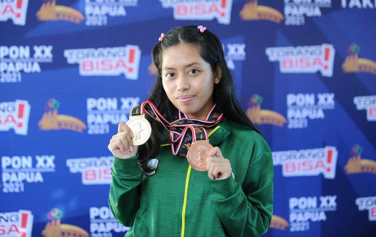 Diaz Sumbang Emas Menembak