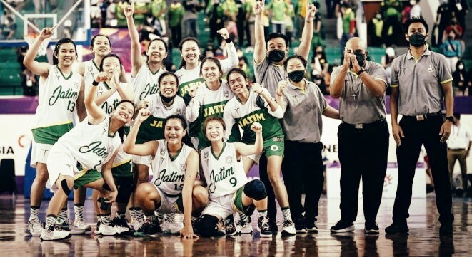 Tim Basket Putri Jatim Raih Emas, Putra Perunggu