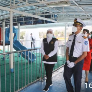 Dermaga MB IV Pelabuhan Ketapang Diresmikan Gubernur