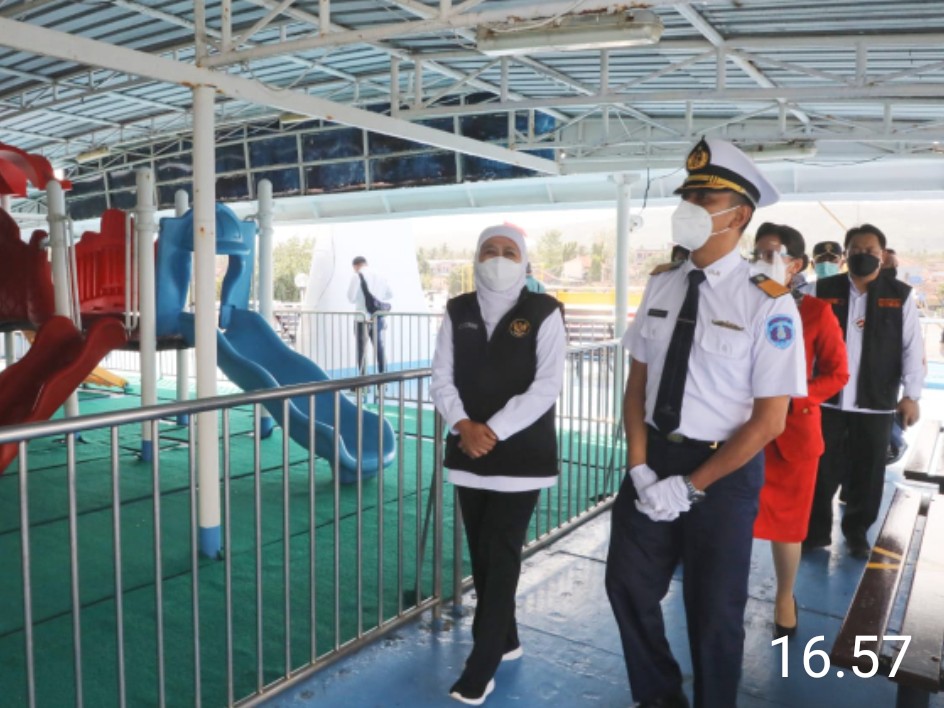 Dermaga MB IV Pelabuhan Ketapang Diresmikan Gubernur