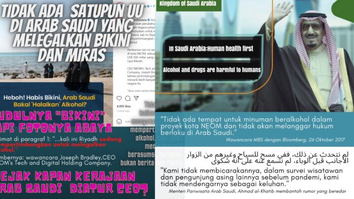 Badai Fitnah & Hoax Terhadap Saudi : Riyadh Dikabarkan Mempertimbangkan Untuk Melegalkan Alkohol