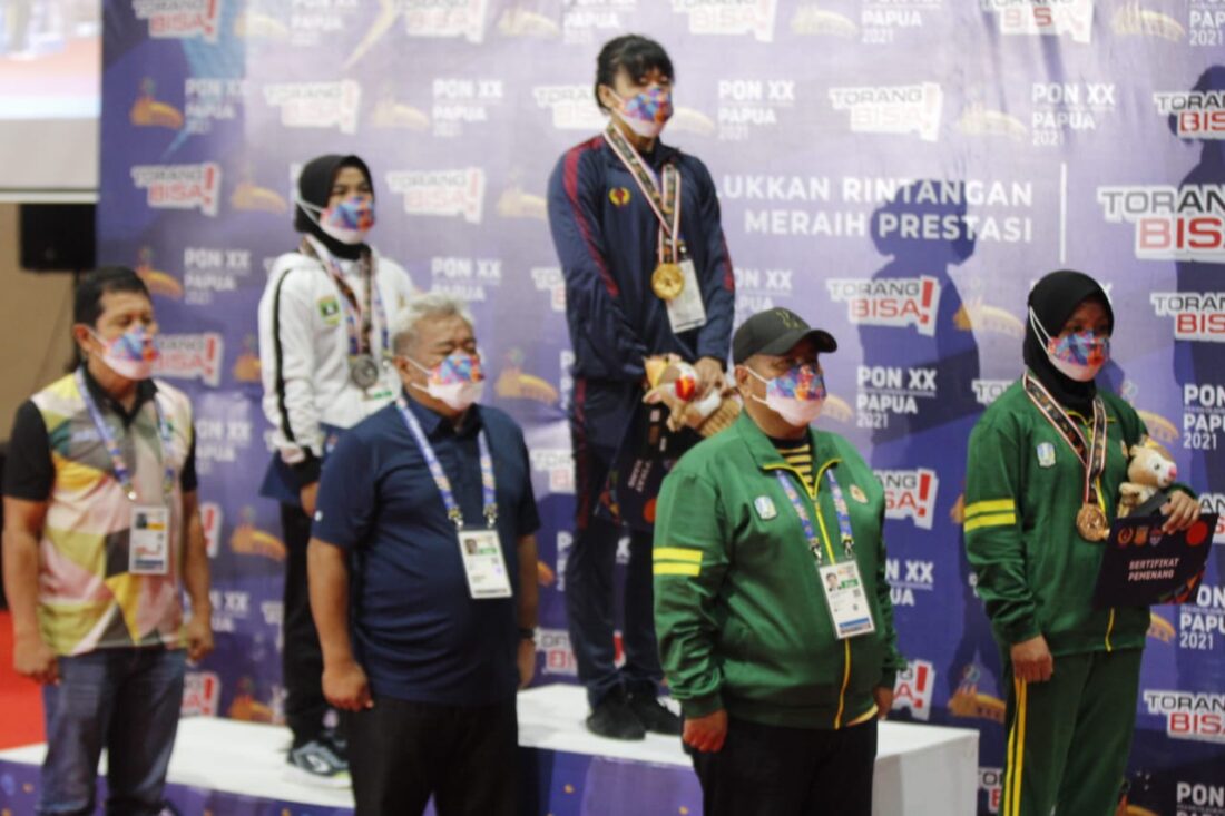 Hari ke 2 Cabor Gulat PON XX Papua, Jatim Tambah 2 Perak dan 1 Perunggu
