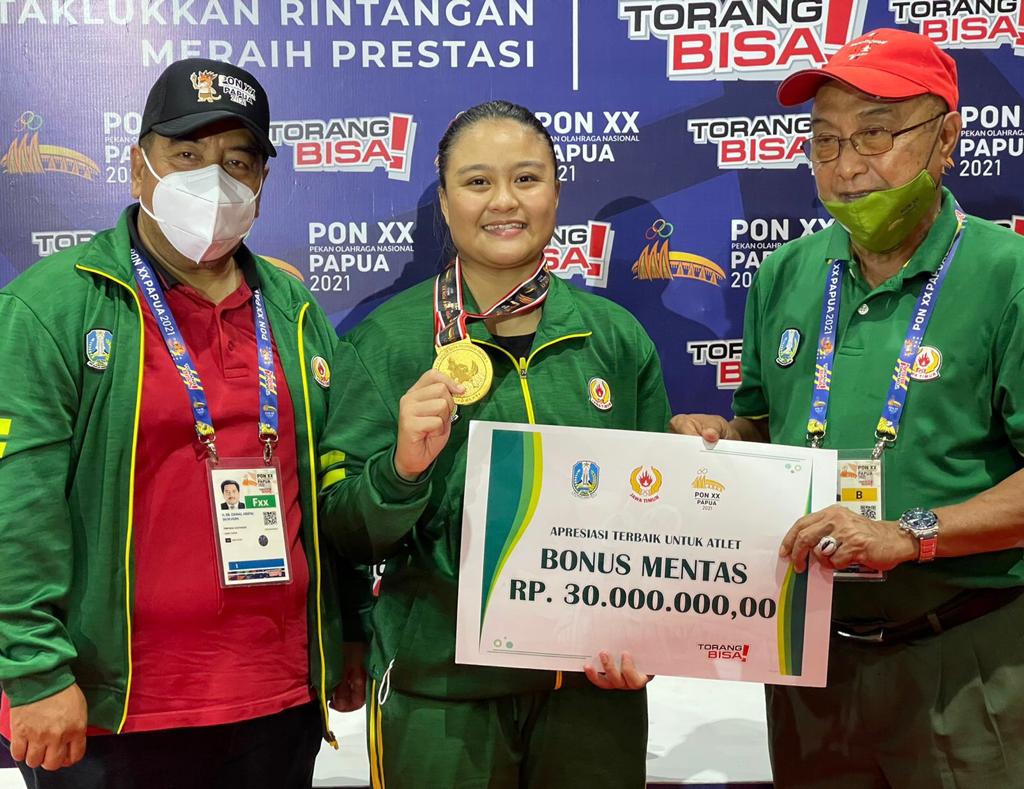 PGSI Jatim Kejar Target, Pegulat Varadisa Septi Rebut Emas PON XX Papua