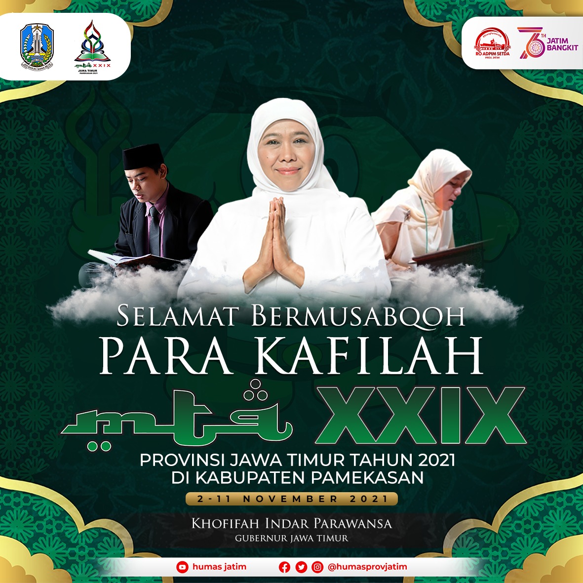 Dimulai, MTQ XXIX Provinsi Jatim Di Pamekasan