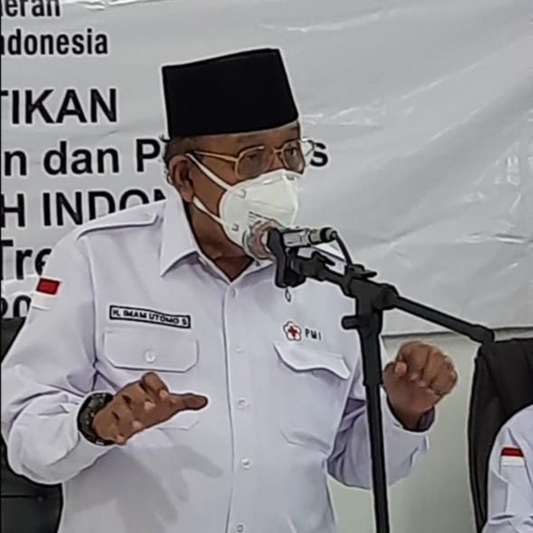 H. Imam Utomo Lantik Pengurus PMI Trenggalek, Pemkab Bangun RS Rujukan Covid-19 Senilai Rp 150 M