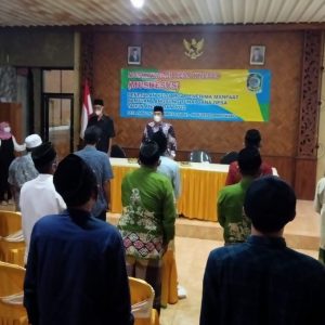 Acara Musdesus, Kades Tambong : KPM Dan BLT DD Harus Tepat Sasaran