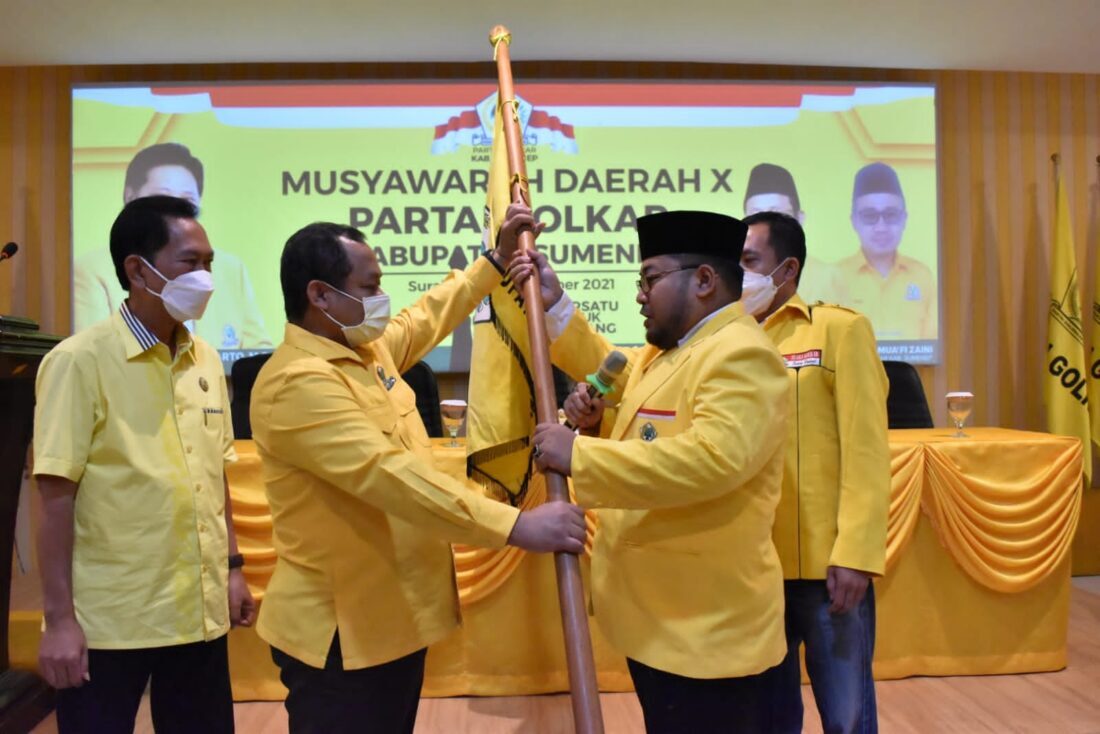 Musda Golkar Sumenep, M. Sarmuji: Ukuran Hebat Dalam Pemilu adalah Jumlah Kursi.