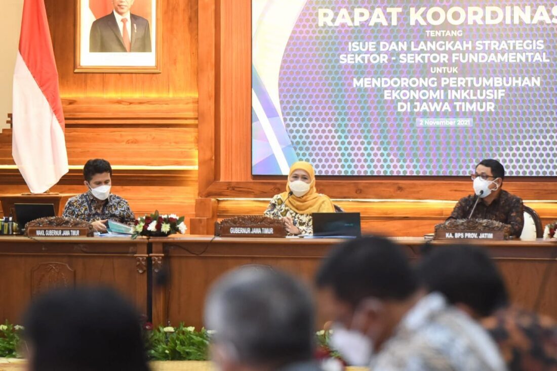 Indeks Pembangunan Ekonomi Inklusif Jatim 5,92, Nasional 5,52 