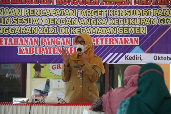 Tingkatkan Target Konsumsi Pangan TP PKK Kabupaten Kediri Gelar Pelatihan 