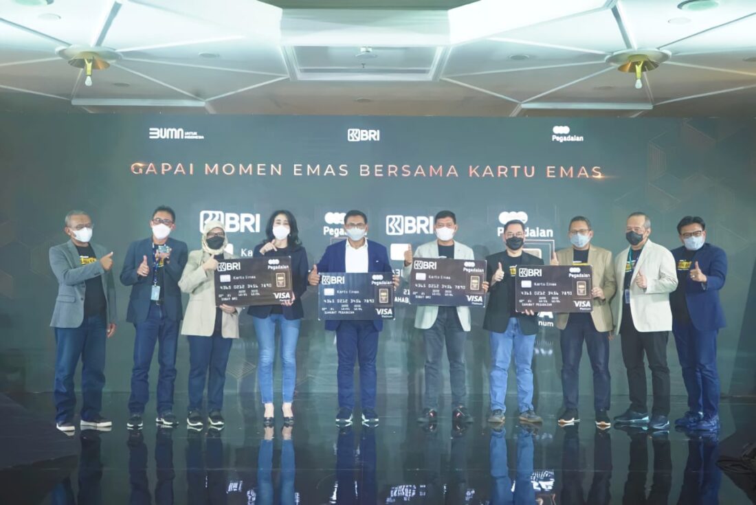 BRI Luncurkan Kartu Kredit Berbasis Tabungan Emas