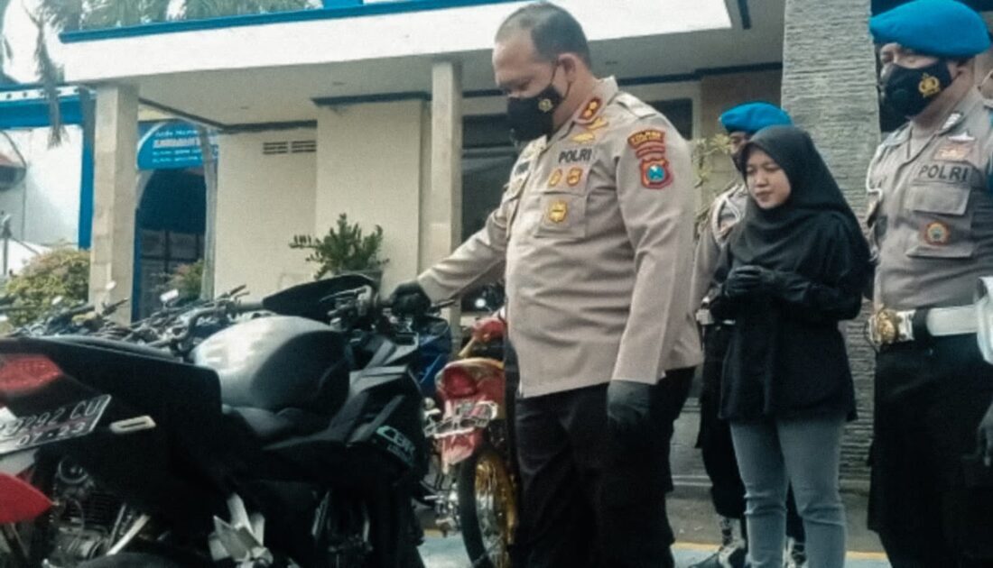 Polres Kediri Kota Jaring Ratusan Pelanggar Lalu-lintas Jelang Natal dan Tahun Baru