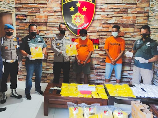Polisi Bongkar Sindikat Narkoba Antar Kota