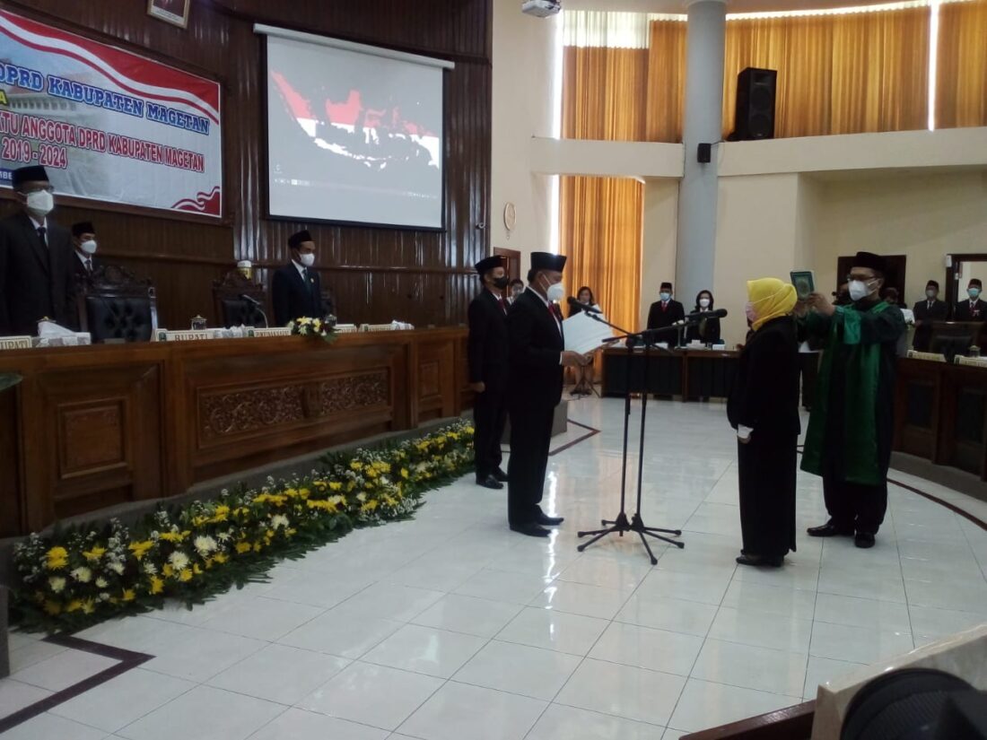 PAW Anggota, DPRD Magetan Gelar Paripurna Istimewa