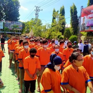 Penghujung Tahun 2021, Polresta Banyuwangi Ungkap Kasus Kejahatan Dan Laka Lantas.