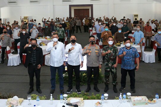 Forkopimda Surabaya bersama Tokoh Lintas Agama Susun Protap Nataru