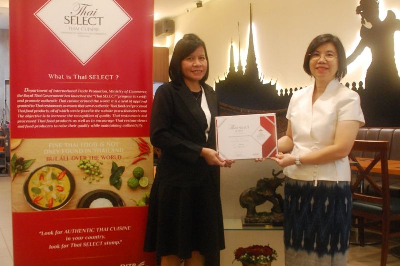 Arti Sertifikat Thai Select Di Restoran Thailand