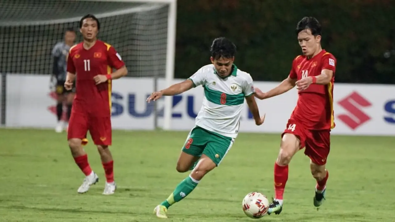 Imbangi Vietnam, Timnas Indonesia Pimpin Klasemen