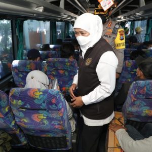 Pengemudi Bus Bungurasih Dites Urine Pengemudi Bus Bungurasih Dites Urine