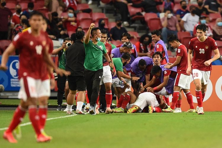 Indonesia ke Final Piala AFF Lewat Drama 3 Kartu Merah untuk Singapura