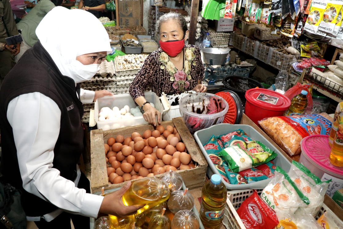 Gubernur Sidak Pasar Gubernur Sidak Pasar