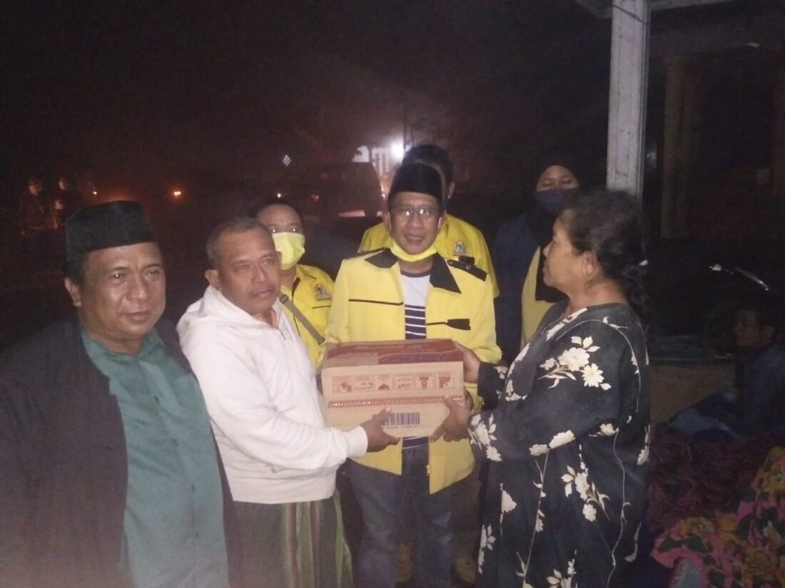 Golkar Jatim Kirim Bantuan Cepat Rp 40 Juta Ke Lumajang Terdampak APG Semeru