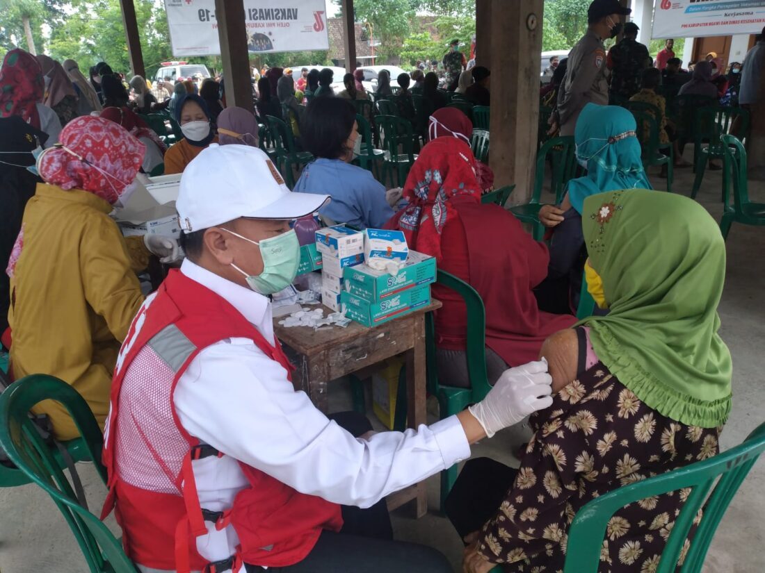 1360 Dosis Vaksinasi 2 Untuk Dua Kecamatan di Ngawi