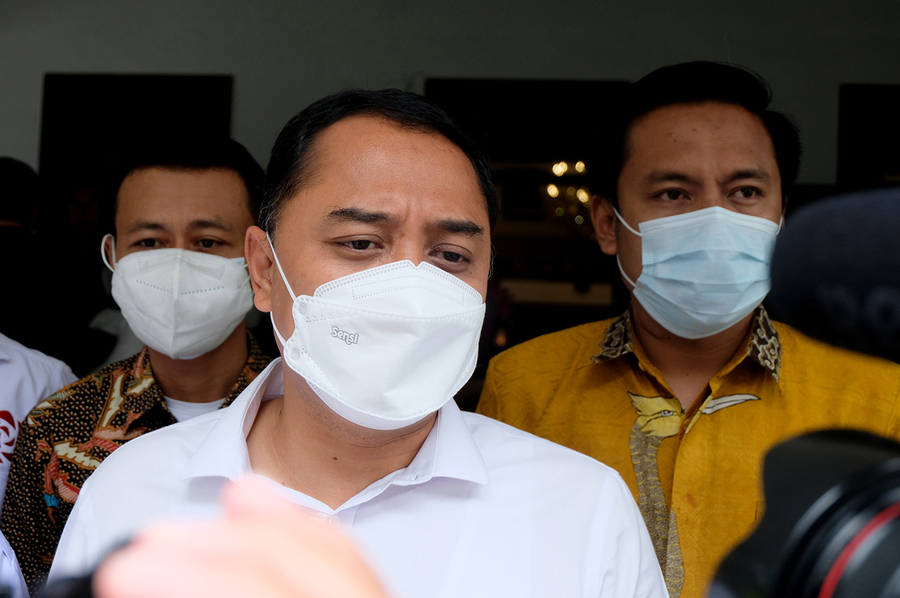 Covid-19 Naik, Eri Ajak Pimpinan Parpol Sosialisasikan Prokes