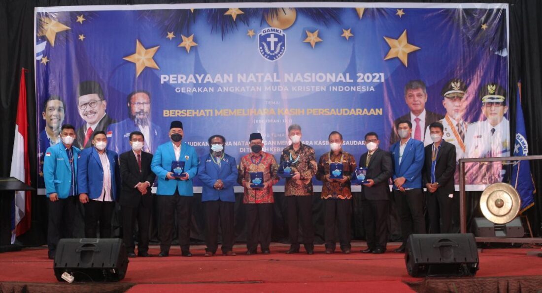 Hadiri Natal Nasional GAMKI di Sumatera Barat, Wamenag Sampaikan 2022 Tahun Toleransi