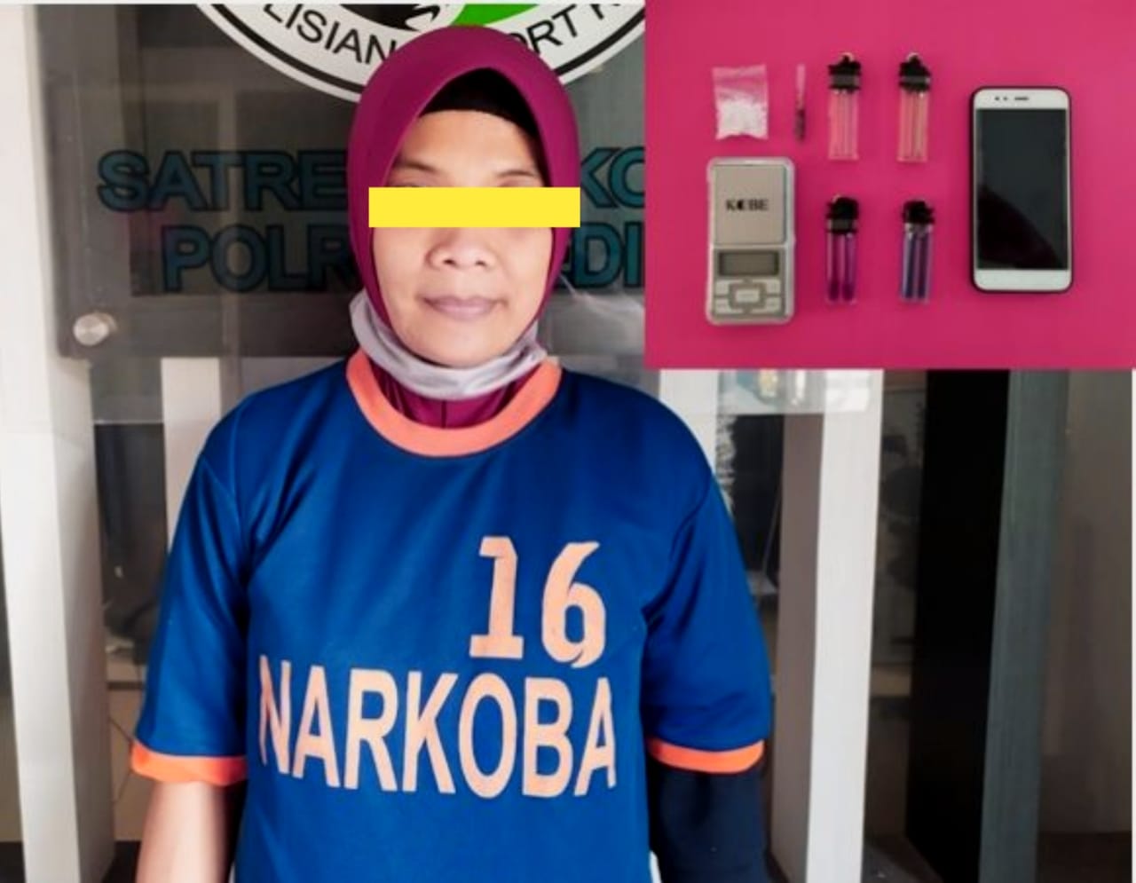 Miris, Ibu Rumah Tangga Jadi Bandar Narkoba