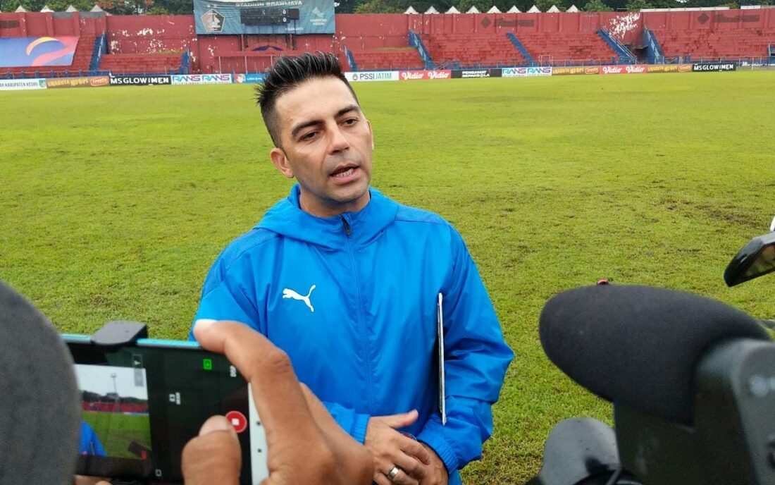 Konsentrasi Pemain di Menit Krusial Jadi Catatan Pelatih Persik Kediri