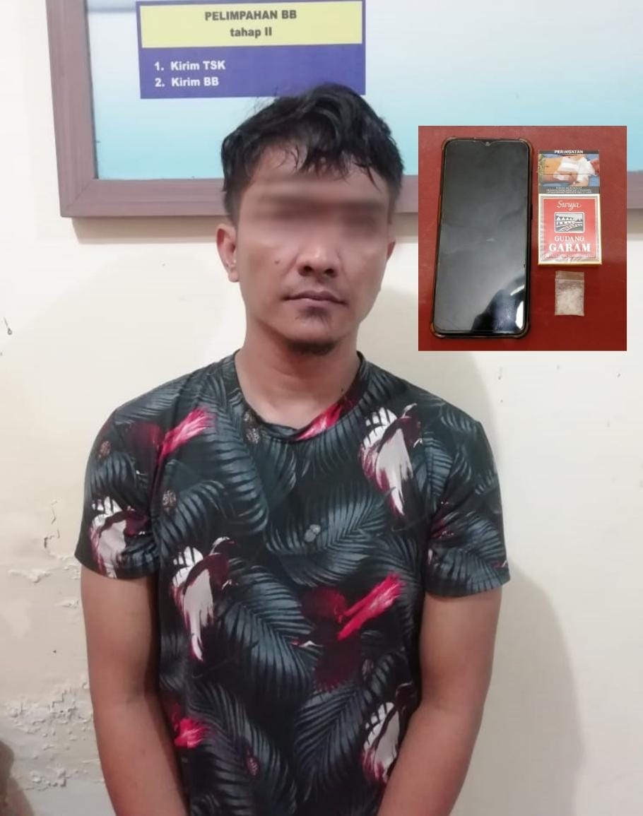 Polres Kediri Kota Ringkus Pengedar Narkotika Jenis Sabu-Sabu