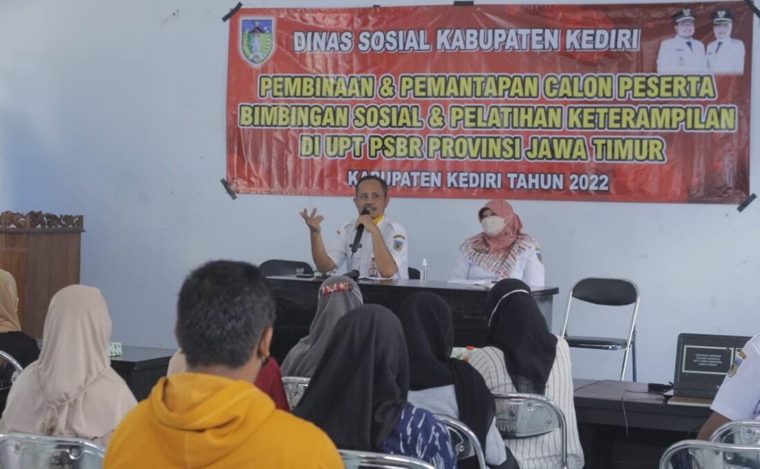 Bentuk Mental Enterpreneur, Pemkab Kediri Beri Pelatihan Remaja Putus Sekolah