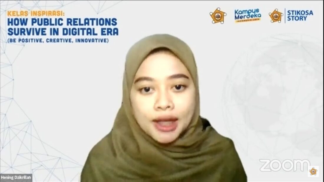 Kelas Inspirasi Humas dan Apresiasi Karya Film Mahasiswa di Stikosa AWS