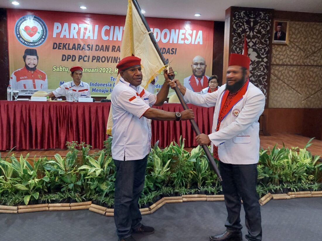 Sadrak Waicang Putra Papua dan Aktivis Kemanusiaan Ketua DPD PCI DKI Jakarta